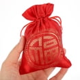 thumbnail image 4 of Shisuyan 20Pcs Drawstring Gift Bag Jewelry Pouches Present Packing Bag New Year Candy Bag, 4 of 9