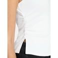 thumbnail image 4 of Madden NYC Women's Sleeveless Ruched Tank Top, Sizes XXS-XXL, 4 of 5