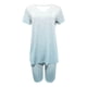 thumbnail image 4 of Blusas para las Mujeres Casual, Cuello en V de Manga Corta Impresa Superior Y Suelto Pantalones Cortos, Conjuntos de Moda de Verano, 4 of 4