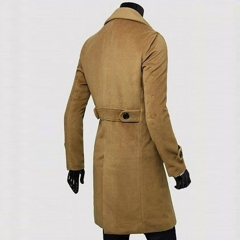 Detective top coat mens