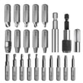 thumbnail image 2 of 33Pcs Damaged Stripped Screw Extractor Set for Broken Screw All Purpose HSS Broken Extractor Screw Remover Set, 2 of 10