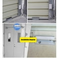 thumbnail image 3 of JIAHAOO 433MHz Wireless Rolling Door Security Sensor Magnetic Contact Garage Gate Alarm System Low Power Consumption 50M, 3 of 9