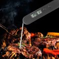 thumbnail image 5 of Termómetro digital de lectura instantánea para carne para asar a la parrilla Termómetro impermeable para alimentos de cocina con calibración y retroiluminación Fumador Aceite Fry Candy, 5 of 5