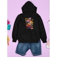 thumbnail image 3 of Playful Sid the Science Kid Squad - Fun Learning Graphic Youth's Hoodie, 3 of 4