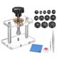 thumbnail image 1 of Juego de prensa para reloj tipo tornillo de tapa trasera con 12 troqueles, kit de reparación de reloj, herramienta de prensa para reloj de acrílico, 1 of 7