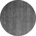 thumbnail image 1 of Ahgly Company Indoor Round Abstract Gray Modern Area Rugs, 8' Round, 1 of 4