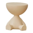thumbnail image 1 of Pequeña mesa de café Mesa de café muebles de adorno lindo cabezal de cabecera para la cabeza para el dormitorio de la mesita de noche balcón interior Caqui, 1 of 8