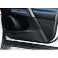 thumbnail image 3 of for Toyota RAV4 2013-2018 Black Leather Inner Door Anti-Kick Panel Cover Sticker, 3 of 4