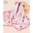 thumbnail image 6 of CAILDANL Satin Bandanas Head Scarf For Women Hair Scarves Accessories Lightweight Fashion Wrap Neck Silk Sleeping Headscarf, 6 of 6