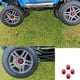 thumbnail image 2 of 4 Pedazos de Aluminio Baoblaze Tapa central de llanta de coche RC 1/10 RC Crawler Axial SCX10 90046 D90 rojo, 2 of 8