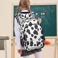thumbnail image 7 of FORMRS Unisex School Backpack 17" Student Travel Bag with Laptop Compartment, Cow Spots, 7 of 7