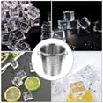 thumbnail image 3 of Stainless Steel Ice Bucket with Double Handles for Parties and Bars Silver, 3 of 8