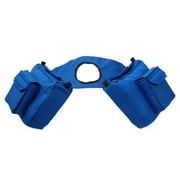 Tough1 Nylon Horn Bag Turquoise/Brown