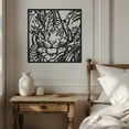 thumbnail image 4 of Violaura Tiger Metal Wall Art - Easy to Install Hanging Perfect for Home, Living Room Decor (48" x 48"), 4 of 8