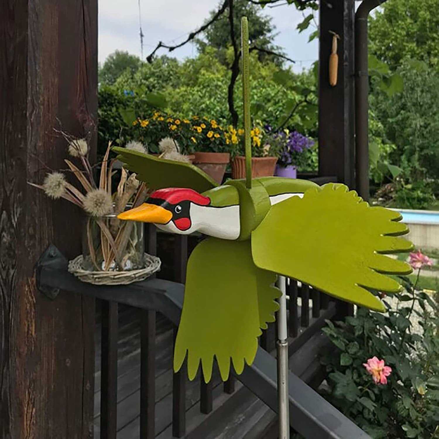 Moulin à Vent En Forme De Mouette Volante - Décoration De Jardin