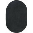 thumbnail image 2 of 8x11 Ft Oval Black Jute Area Rug, Hand-Woven, Reversible, Farmhouse Boho Style, Durable & Pet-Friendly Rug for Living Room, Dining Room, and Bedroom, 2 of 4