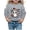 00-Grey3210, variant on Oiyii Toddler Girl's Halloween Cartoon Graphic Sweatshirt Crew Neck Long Sleeve Casual Pullover Tops Holiday Sweatshirt,Pink