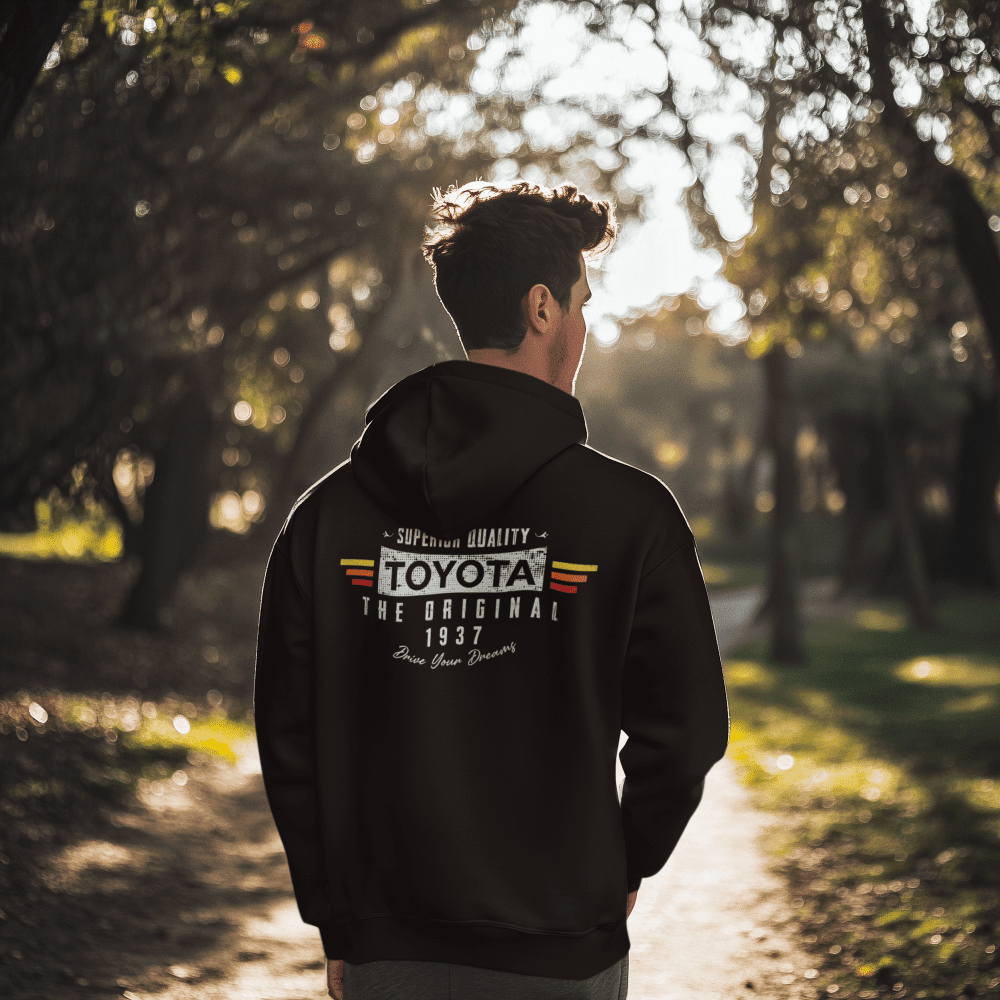 Toyota Zip-Up Hoodie-The Original Since 1937