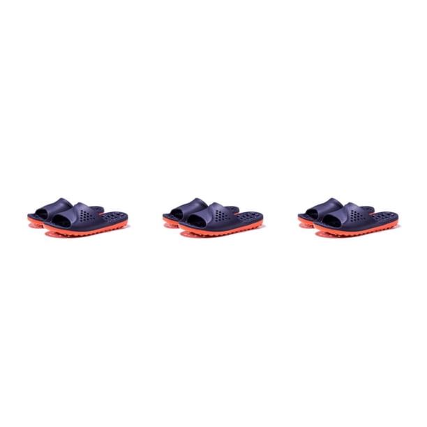 Zapatillas de baño Sonducket Hombres Mujeres Zapatos de playa Transpirable suela blanda Interior Azul