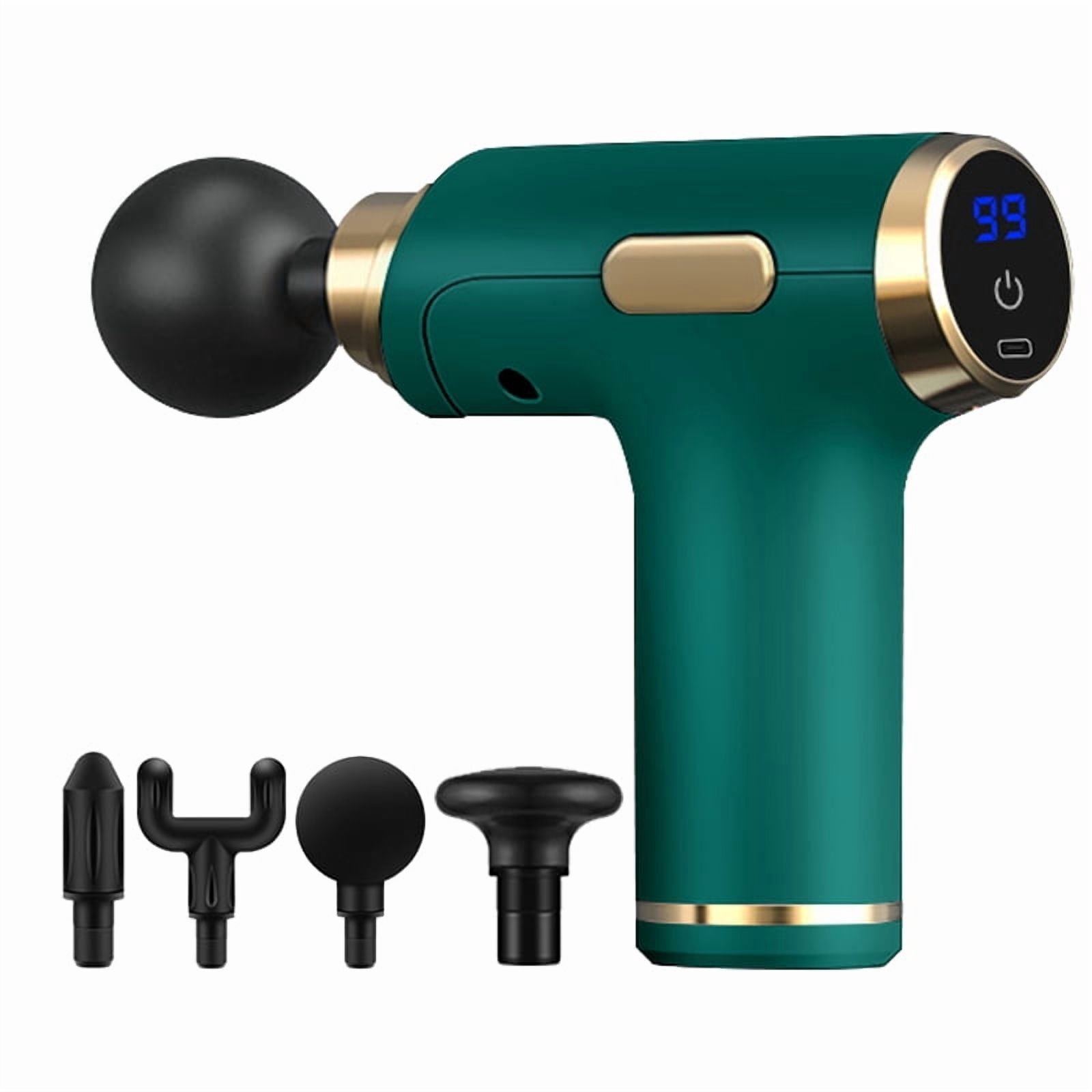 Cordless Pocket Fitness Massage Gun 6 Speed Vibration Mini Deep Tissue Massager for Sports Body Therapy & Relaxation