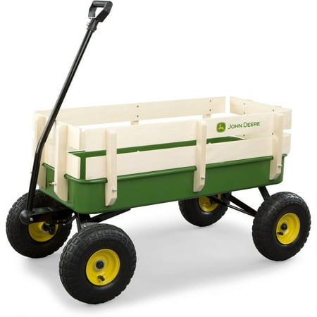 John Deere Steel Stake Wagon