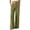 02-Coffee, variant on Womens Linen Wide Leg Pants Button Front High Waist Straight Leg Trousers With Pockets Summer Pants