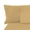 Gold, variant on Huba Homes SOFT 6 PIECE 1800 THREAD COUNT EGYPTIAN COTTON FEEL SHEET FOR BED DEEP POCKET-California King-White Pearl