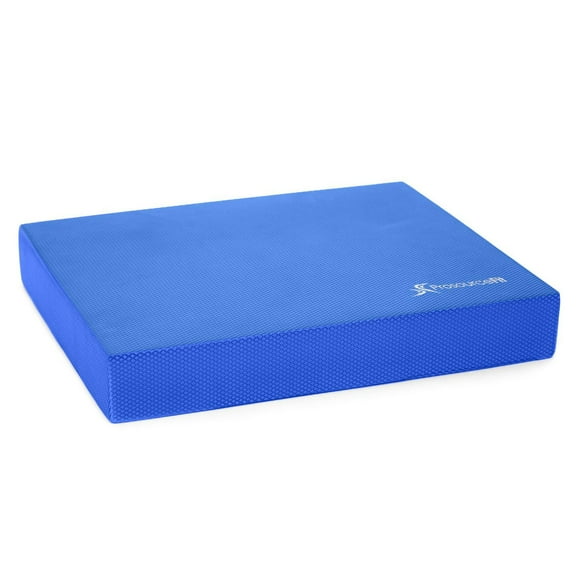 Prosource Fit Foam Exercise Stability Physical Therapy Balance Pad Mat, Blue