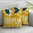 thumbnail image 3 of Summer Throw Pillow Covers Inch Set of Yellow Pillows Farmhouse Outdoor Patio Cushion Case for Sofa Couch Home Decor, 3 of 5