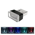 thumbnail image 4 of Kenally Mini luz USB de 7 colores, luz LED de modelado, luz ambiental de coche, luz Interior de neón, luz Interior de coche, Color aleatorio Bombillas para automóviles Color aleatorio PC 1 Kenally CZ8349-00B, 4 of 6