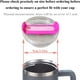 thumbnail image 3 of Tapa de vaso de 1180 ml compatible con Stanley Quencher de 40 oz, paquete de 2, 3 of 7