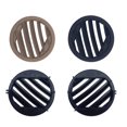 thumbnail image 2 of Riwesomey Reemplazo de rejilla negra/marrón de salida de aire izquierda/derecha de ventilación de aire acondicionado pequeño para Vehículos, repuestos y accesorios Mis Negro izquierda, 2 of 8
