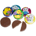 thumbnail image 3 of Chocolate Double Crisp Bunny Munny Coins - Bulk Bag, 3 of 4