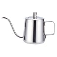 thumbnail image 2 of Hervidor de café con vertido, teteras con cuello de cisne, de cuello de cisne largo, cafetera para acampar, hervidor de café de goteo para 350 ml, 2 of 8