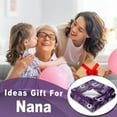 thumbnail image 3 of Nana Gifts, Mothers Day Birthday Gifts for Nana, Best Nana Ever Gift, Birthday Gifts for Nana, Nana Gifts from Grandkids, Gifts Ideas for Grandma, Best Birthday Gifts for Nana 50"X60" Blanket, 3 of 6