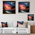 thumbnail image 4 of Designart "Meteors Celestial And Painting II" Asteroids Floater Framed Wall Decor, 4 of 7