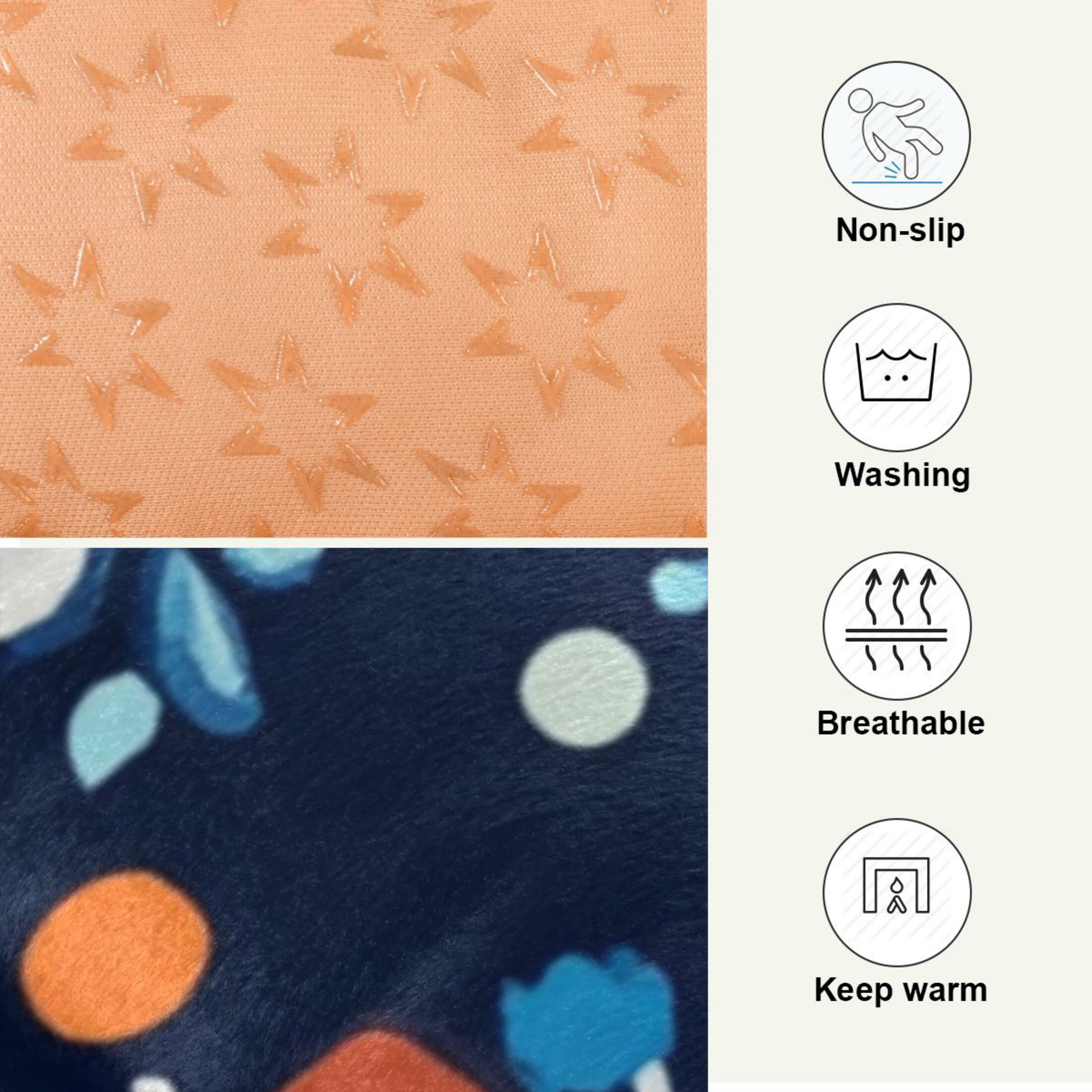 Qxltty Bohemian Style Pattern Ped Pad Wear-resistant and Hard to Bite Through Sleeping Pad for Small Medium Large Dogs Winter Pet Bed 36×24in