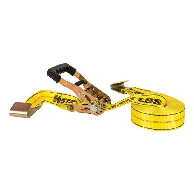 Keeper 8872764 1000 lbs Cargo Strap, Yellow Pack of 4