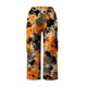 thumbnail image 3 of Pantalones de Cintura Elásticos para Mujeres, Combinados de Bolsillo con Encaje Traje de Deporte Casual para Uso Diario, en Casa Y Al Aire Libre, 3 of 7