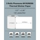 thumbnail image 2 of Papel Térmico para Etiquetas Phomemo 3 Rollos M110/M220/M221/M120/M200, 2 of 7