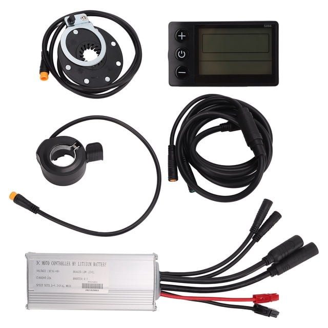 Electric Bike Accessory, Electric Bike Conversion Kit 22A Controller Multifunctional Stable Waterproof For 500W Motor