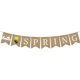 thumbnail image 1 of Banner de Hola Primavera, Banner de Arpillera de Temporada de Primavera con Decoración de Fiesta de Primavera con Flores, 1 of 5