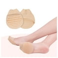 thumbnail image 2 of Silicone Half Forefoot Socks Non-Slip Invisible for High Heel/Sandal/Dress Shoes, 2 of 9