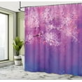 thumbnail image 5 of Ambesonne Purple Shower Curtain, Romantic Paint, 69"Wx75"L, Fuchsia Purple, 5 of 5