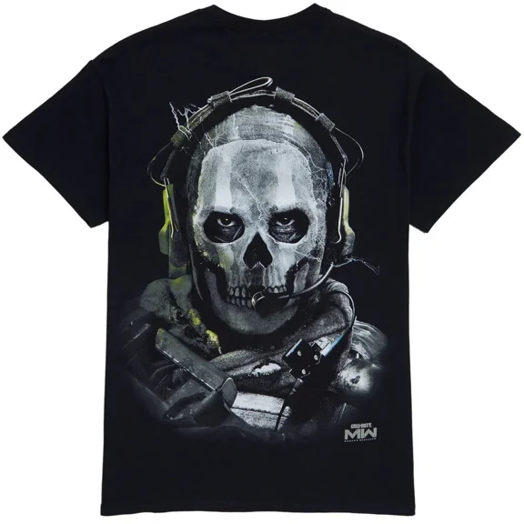 CALL 0F DVTY GHOST MAN Graphic Tee Unisex Short Sleeve Shirt S-5XL