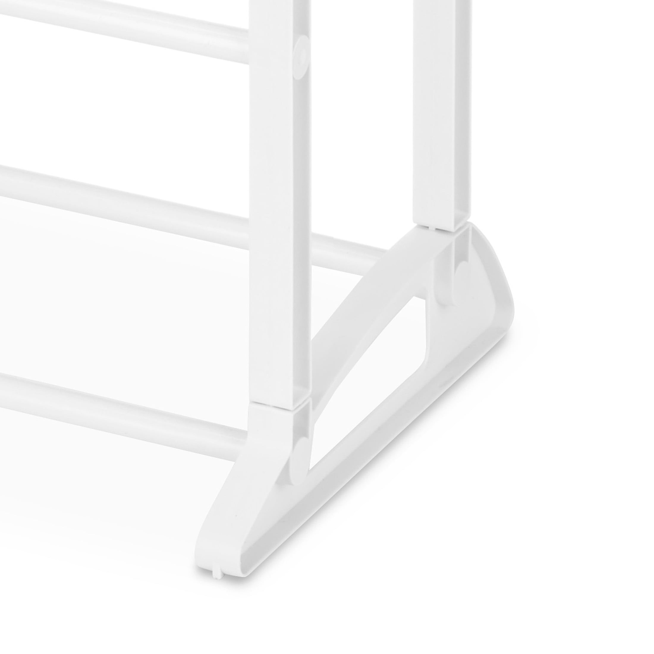 Whitmor Shoe Rack - 21-Pair Shoe Organizer - White