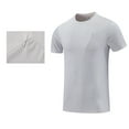 thumbnail image 2 of yillto Mens Big and Tall Shirts Quick Dry Lightweight Workout Gym Athletic Tshirts with Zipper Pockets, 2 of 5