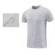thumbnail image 4 of Camiseta Deportiva de Color Sólido de los Hombres, Top de Manga Corta Respirable Hielo de Verano para Correr Al Aire Libre Y Desgaste Casual, Camiseta Atlética de Humedad, 4 of 5
