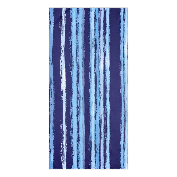REGALWOVEN Oversized Beach Towel, Comfort Swim Towels, Quick Dry and Absorbent Towels for Travel Blue 32' x 64'