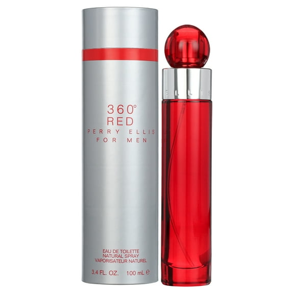 Perry Ellis 360 Red by Perry Ellis, 3.4 oz EDT Spray for Men